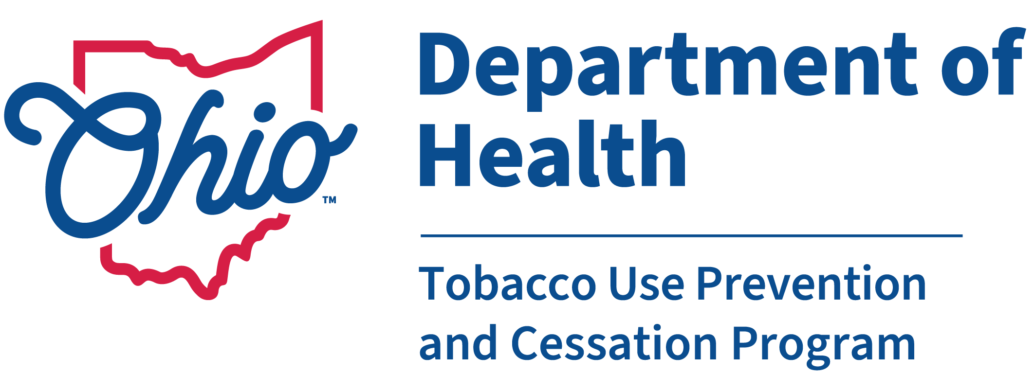 Ohio Tobacco Quit Line Logo activate to go to home